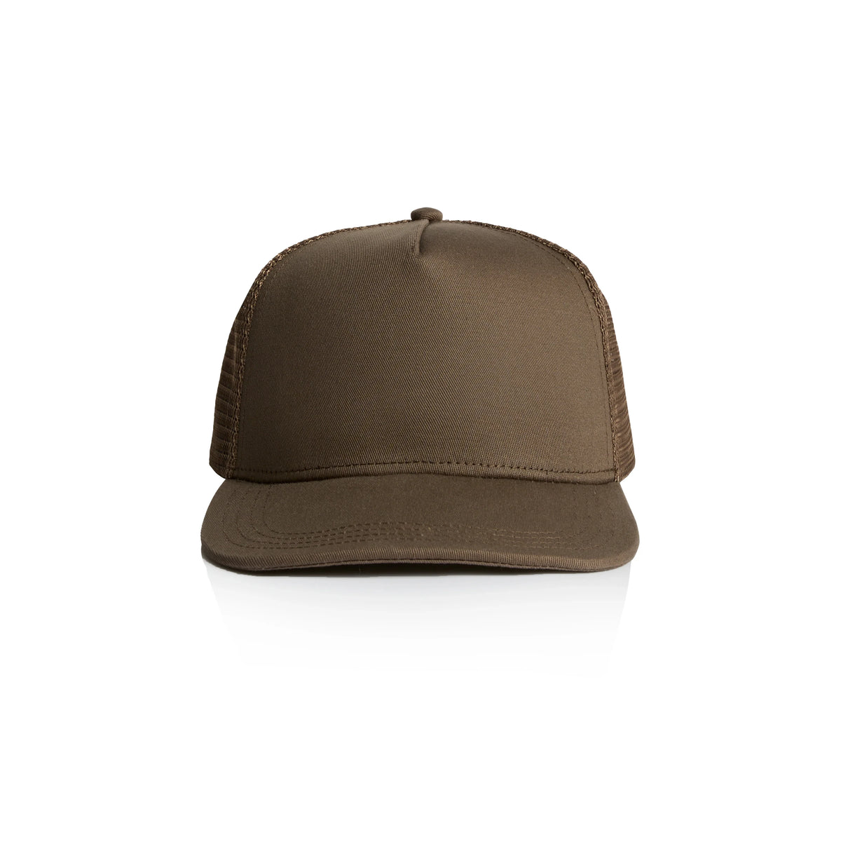 Stock Trucker Cap 1108 - Walnut - Front