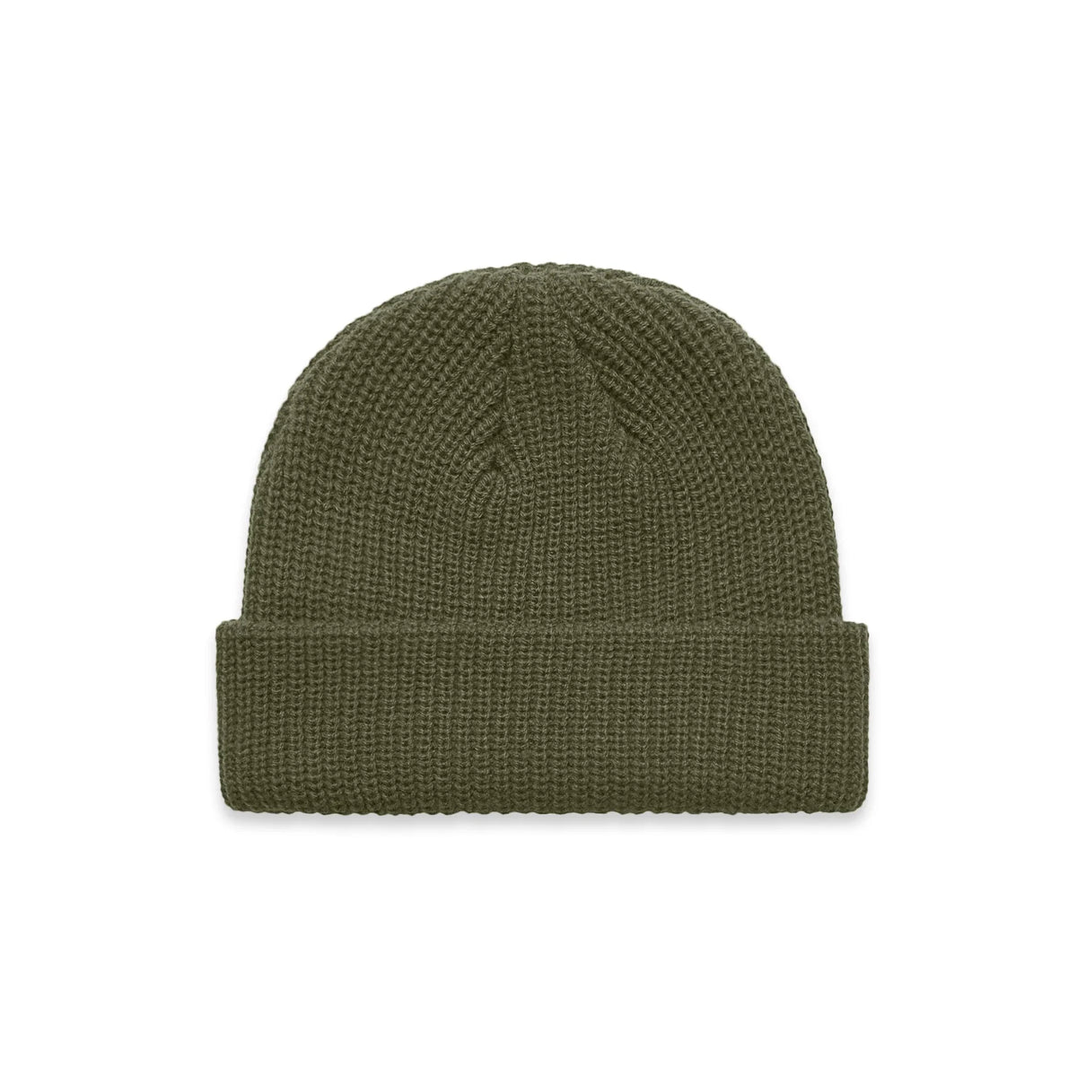 Cable Beanie 1120 - Army - Front