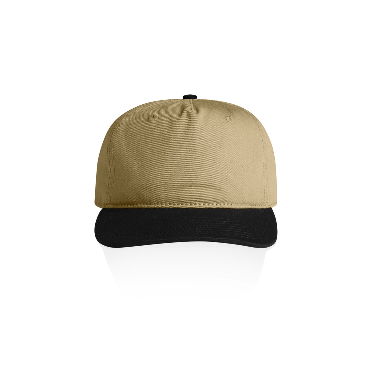 Class Two-Tone Cap 1154 - Khaki/Black - Front