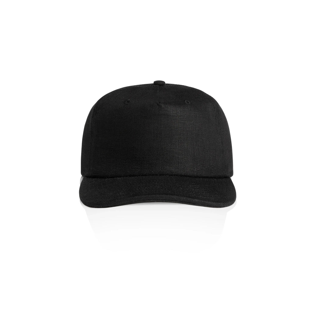 Class Linen Cap 1158 - Black - Front