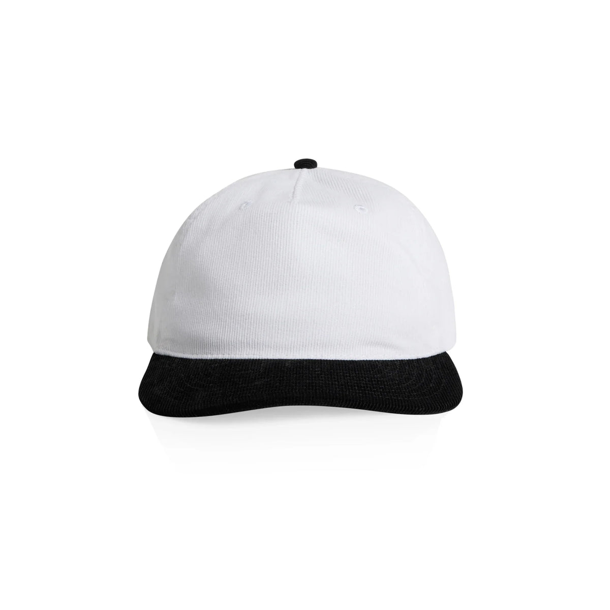 Class Cord Two-Tone Cap 1159 - White/Black - Front