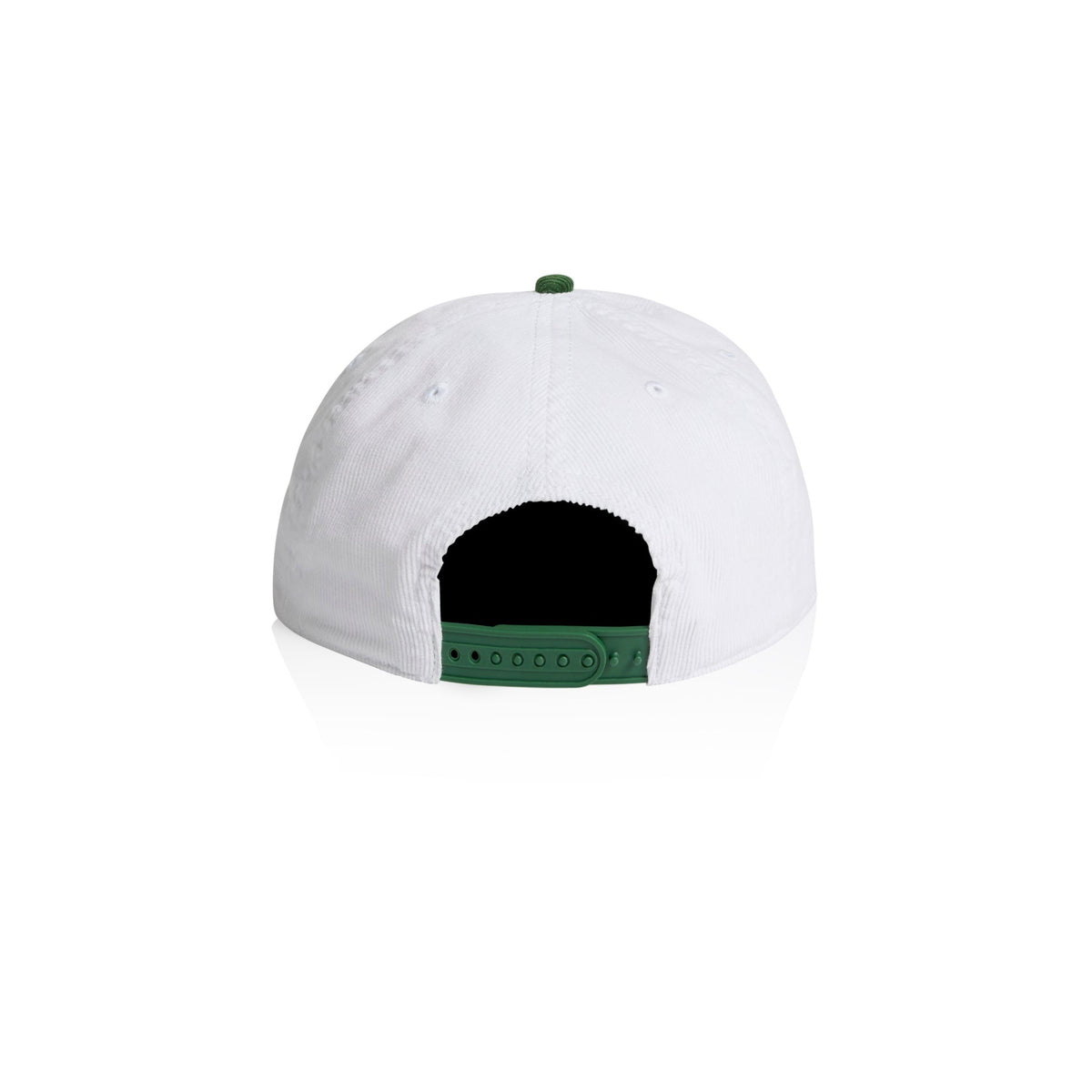 Class Cord Two-Tone Cap 1159 - White/Forest - Back