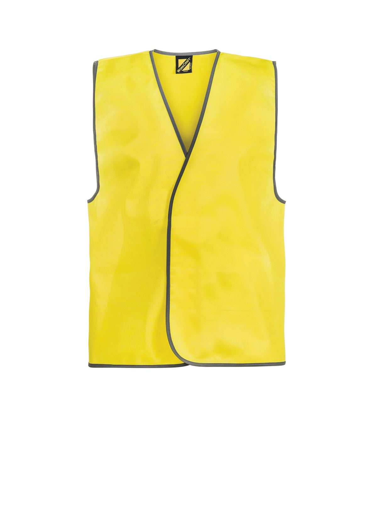 Unisex Hi Vis Safety Vest - Yellow - Front