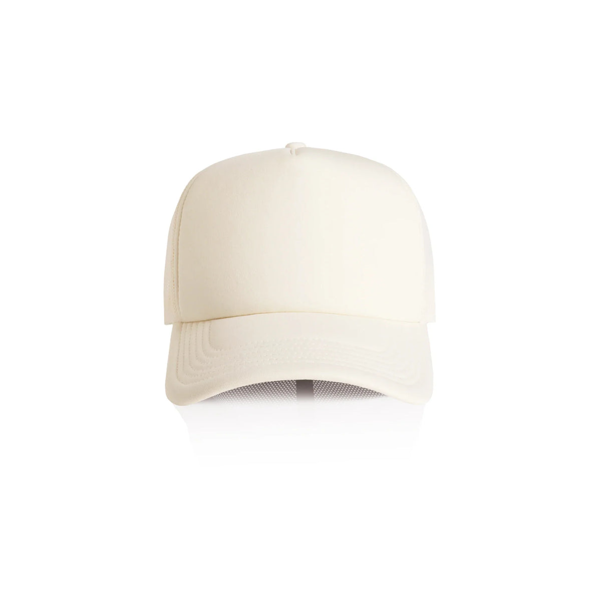 Frame Foam Trucker Cap 1161 - Ecru - Front