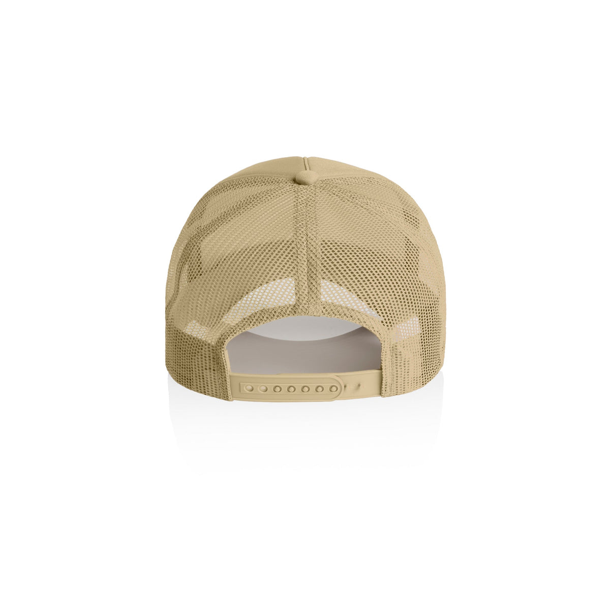 Frame Foam Trucker Cap 1161 - Khaki - Back