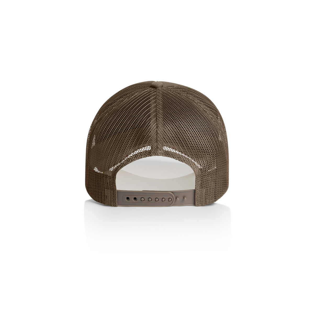 Frame Foam Trucker Cap 1161 - Walnut - Back
