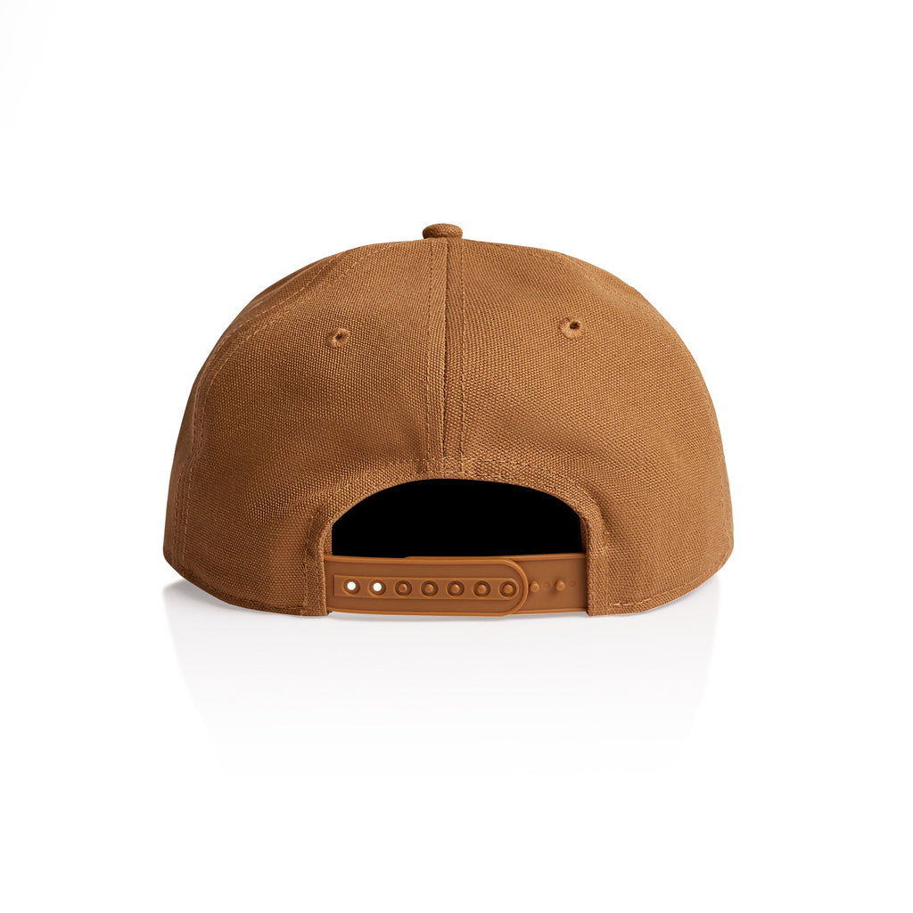 Stock Canvas Cap 1173 - Camel - Back