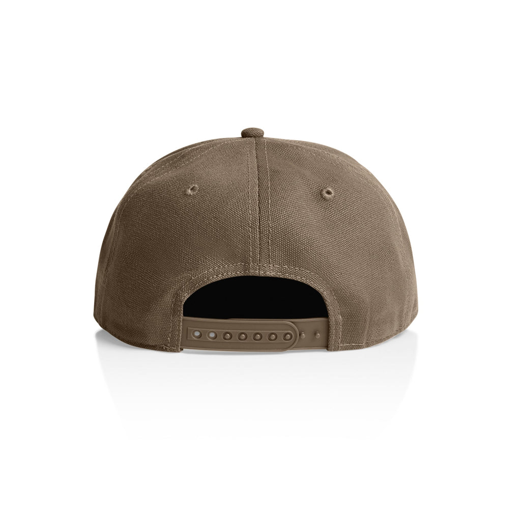 Stock Canvas Cap 1173 - Walnut - Back