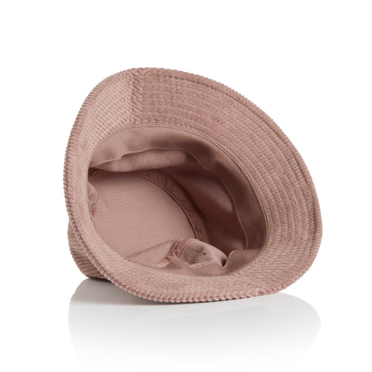 Cord Bucket Hat 1176 - Hazy Pink - Back
