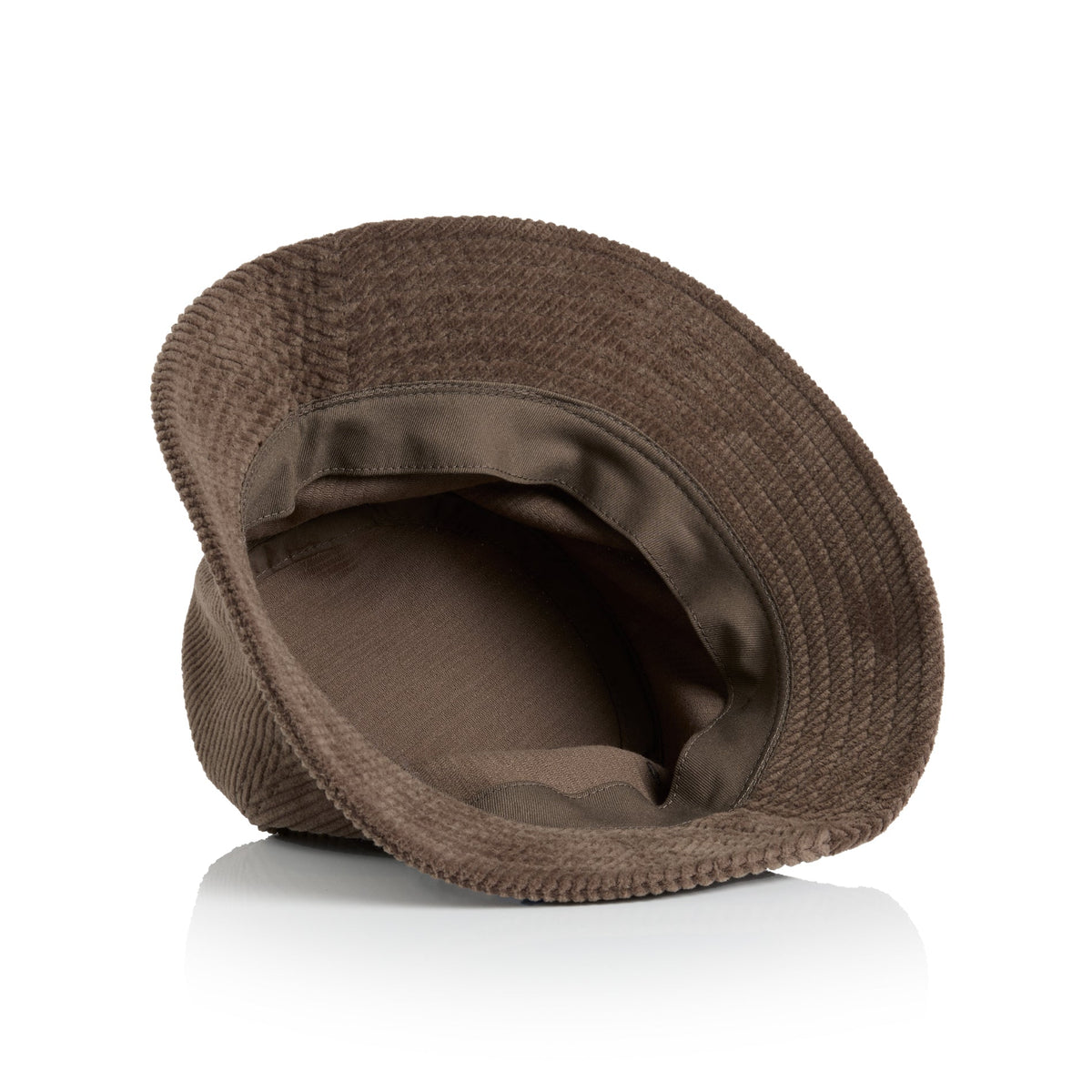 Cord Bucket Hat 1176 - Walnut - Back