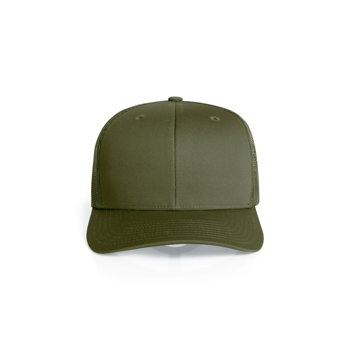 Mesh Trucker Cap 1190 - Army - Front