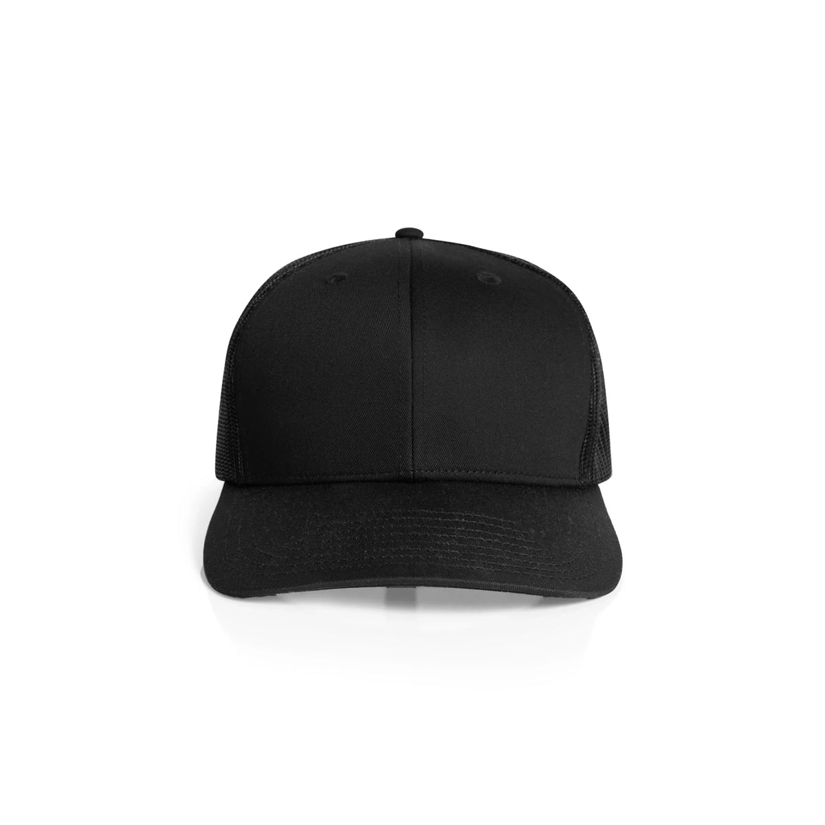 Mesh Trucker Cap 1190 - Black - Front
