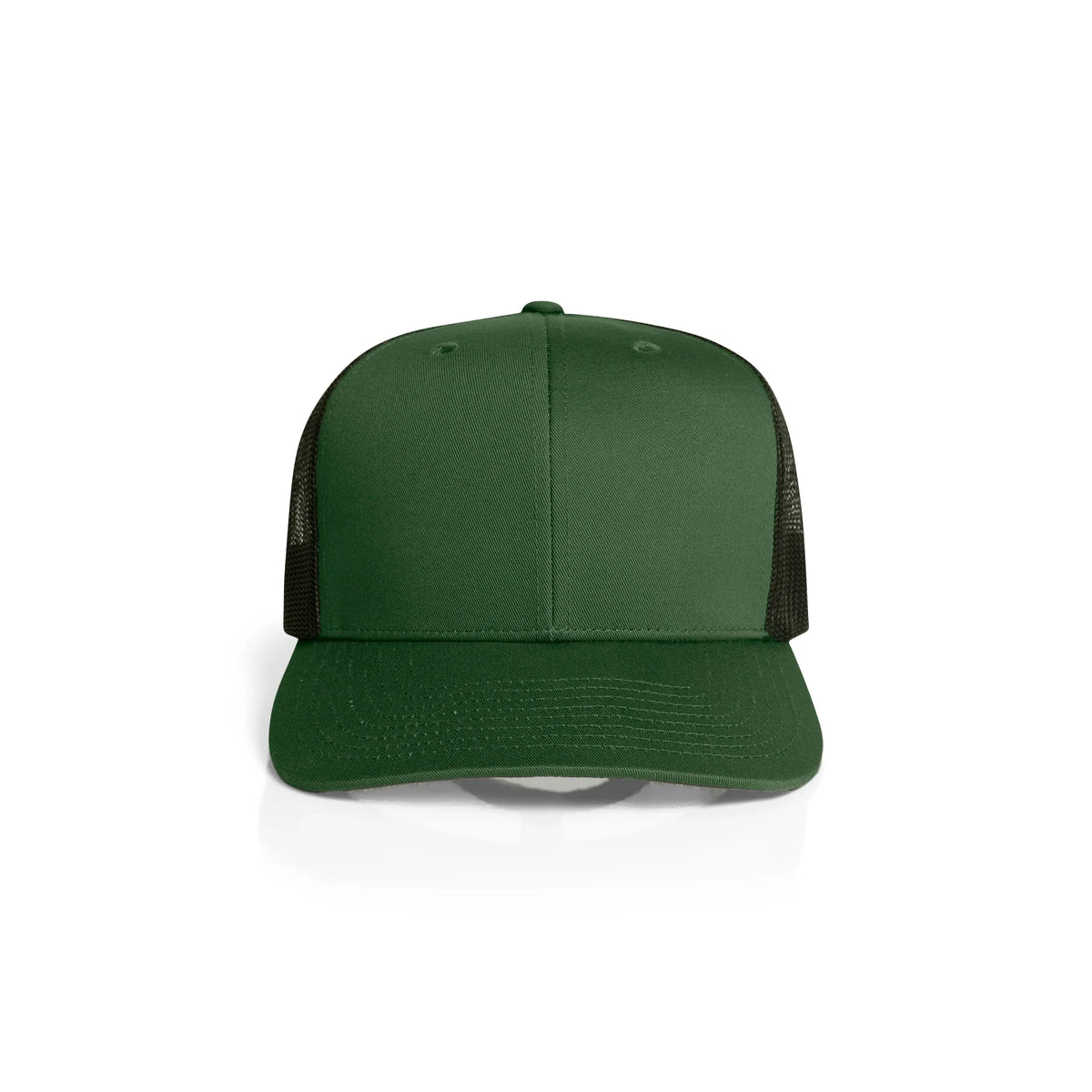 Mesh Contrast Trucker Cap 1191 - Forest/Black - Front