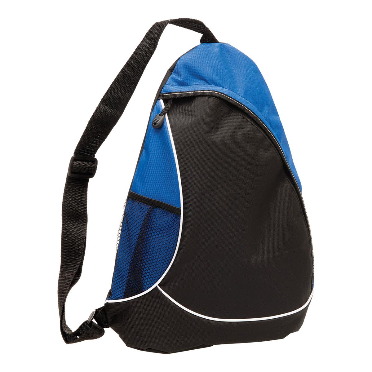 Metro Sling - Black / Royal - Front