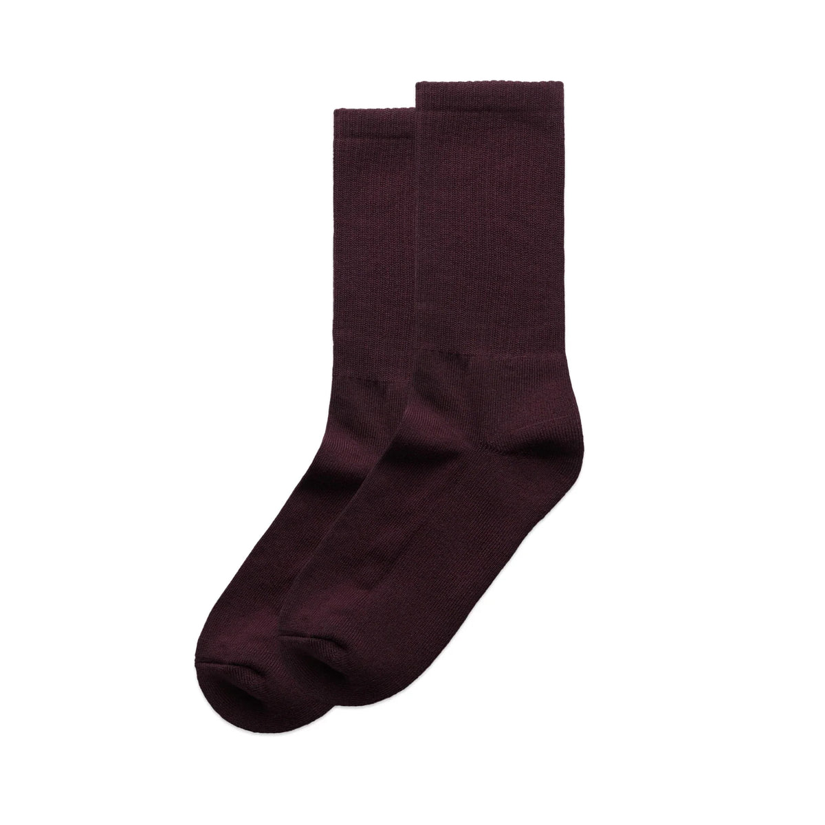 Relax Socks (2 Pairs) 1208 - Plum - Front