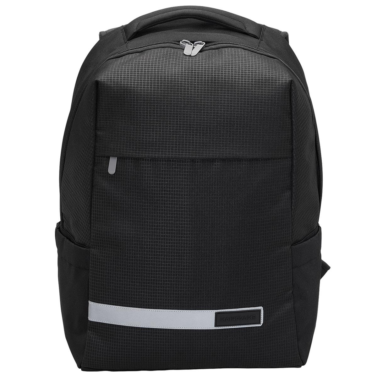 Mainframe Laptop Backpack - Black - Front