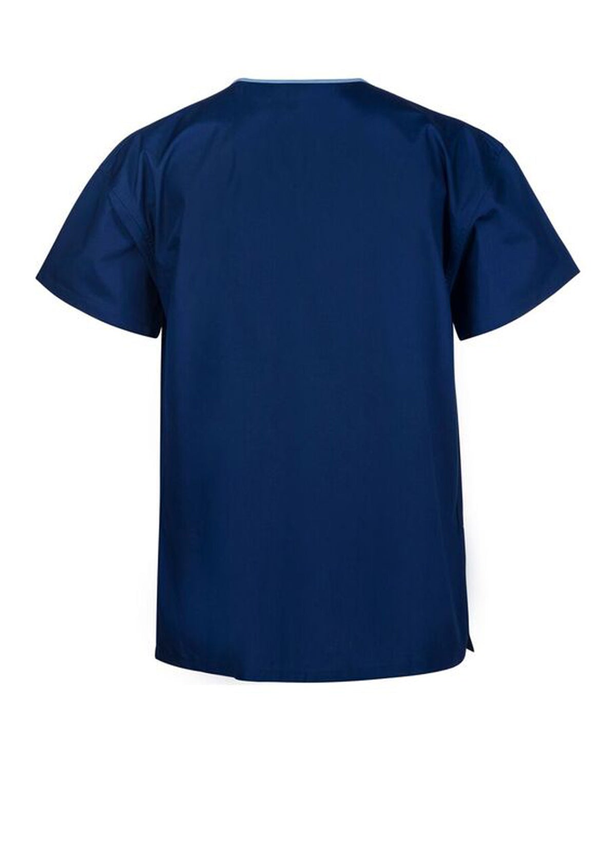 Reversible Unisex Scrub Top - Dark Blue