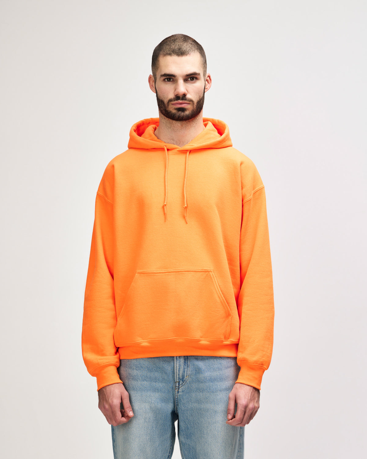 Gildan DryBlend 12500 Hoodie - Safety Orange