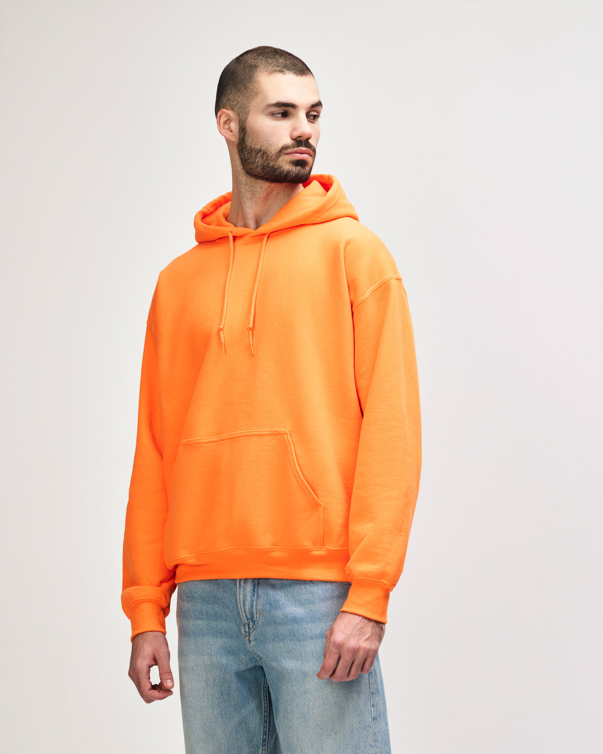 Gildan DryBlend 12500 Hoodie - Safety Orange