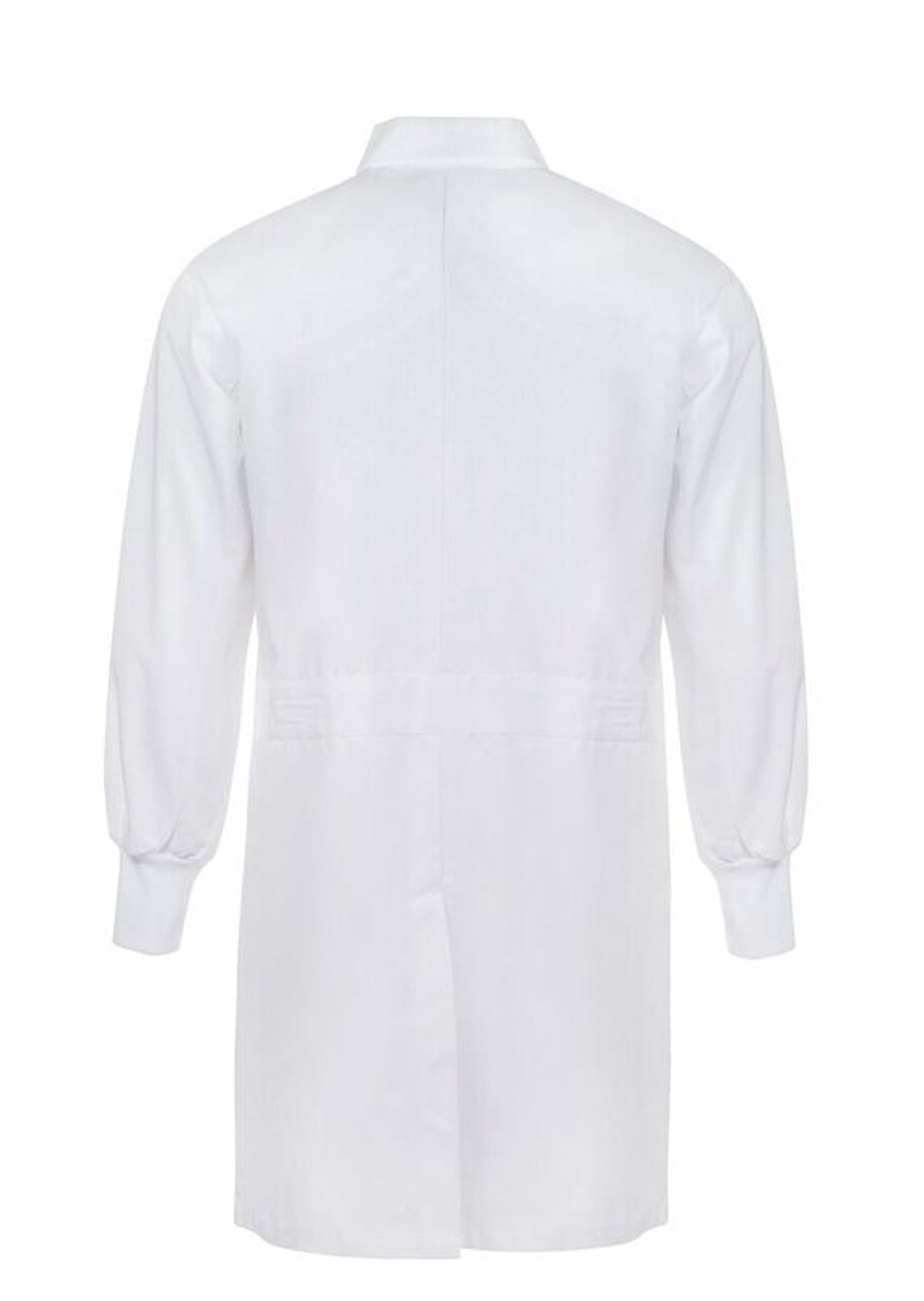 Food Industry Dustcoat With Internal Pockets - White - View