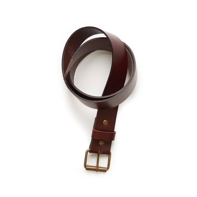 Leather Belt 1404 - Brown - Front