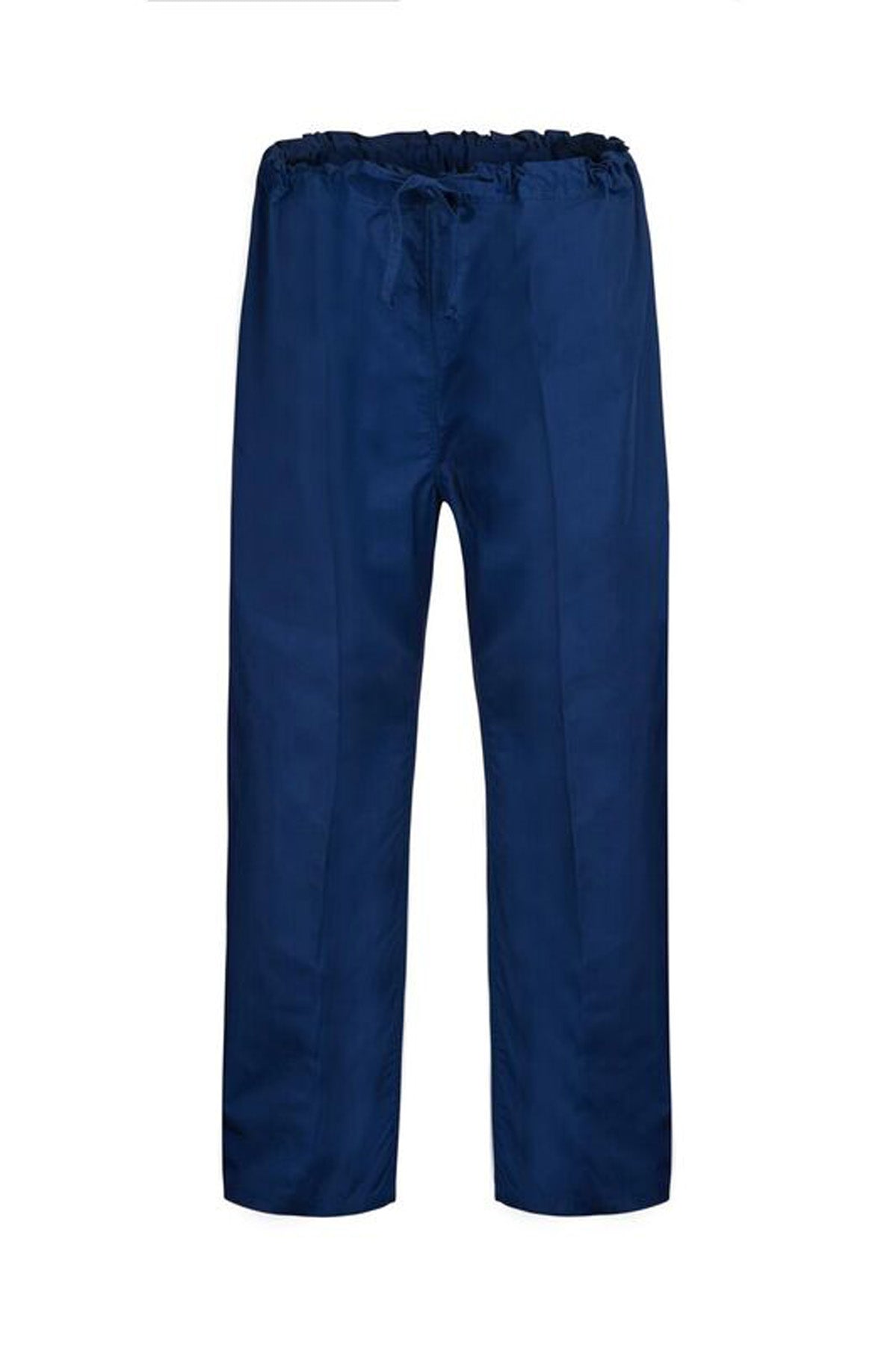 Reversible Unisex Scrub Pant with Drawstring - Dark Blue