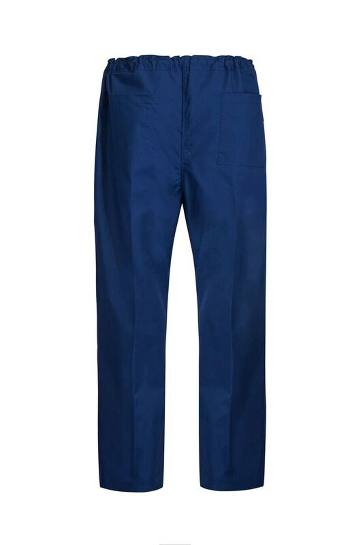 Reversible Unisex Scrub Pant with Drawstring - Dark Blue