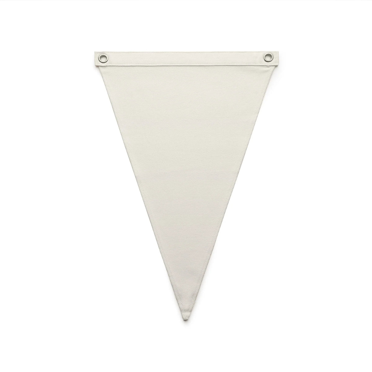 Canvas Pennant Flag 1513 - Cream - Front