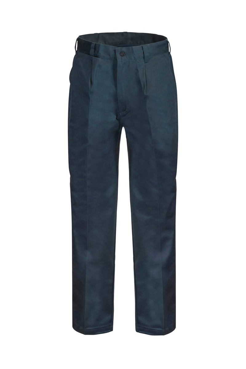 Single Pleat Cotton Pant