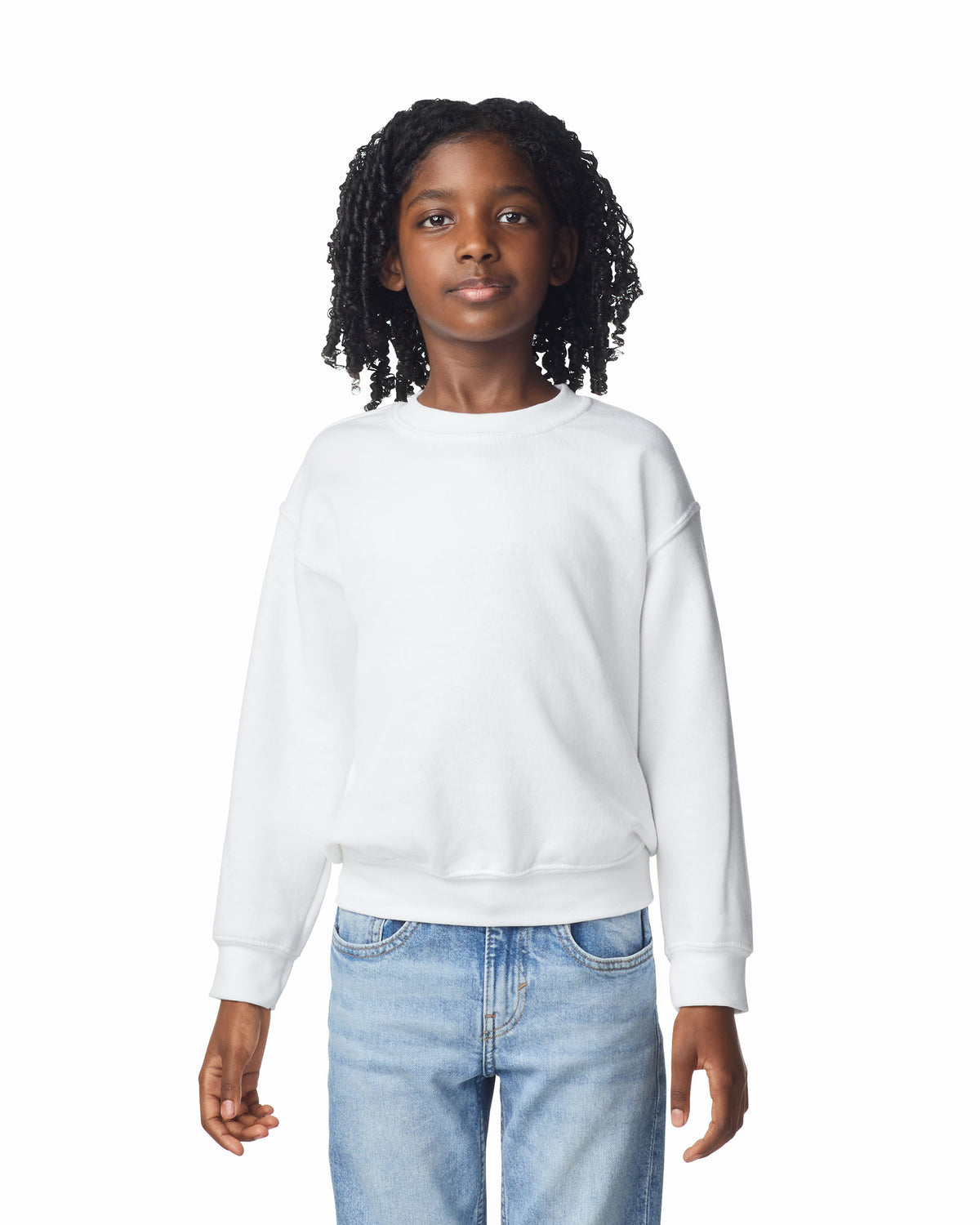 Gildan Heavy Blend 18000B Crewneck - White