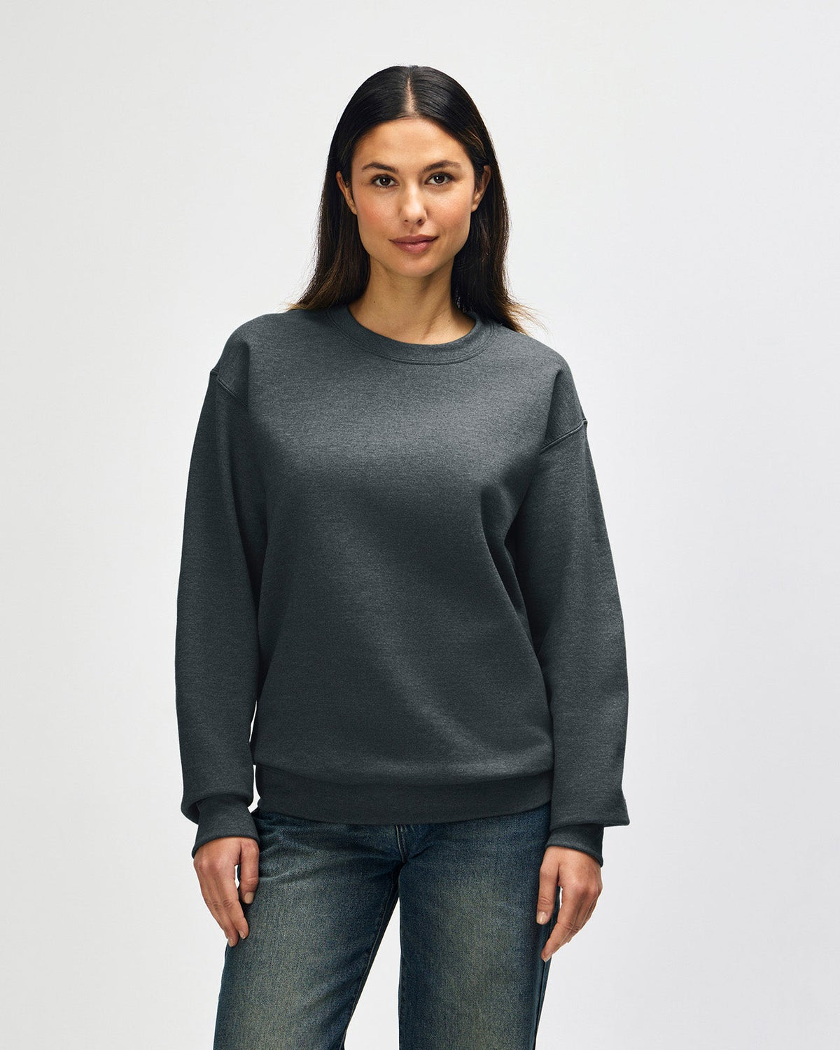 Gildan Heavy Blend 18000 Crewneck - Dark Heather