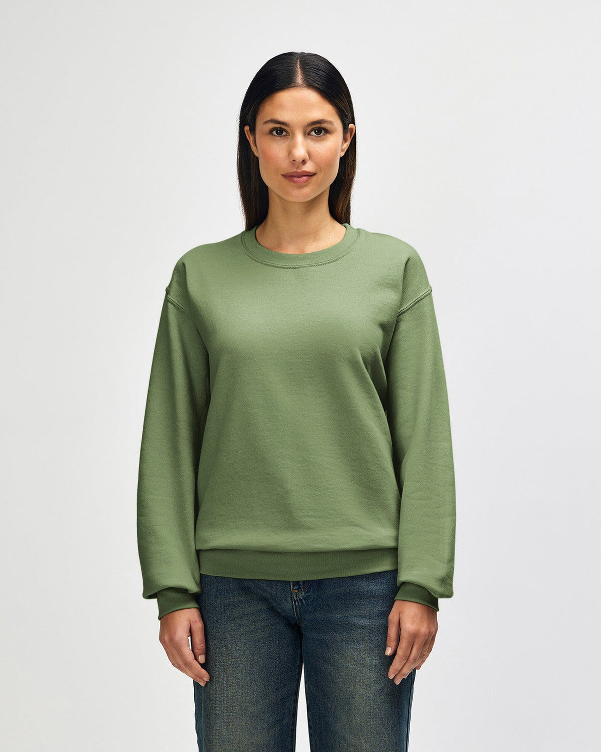 Gildan Heavy Blend 18000 Crewneck - Military Green