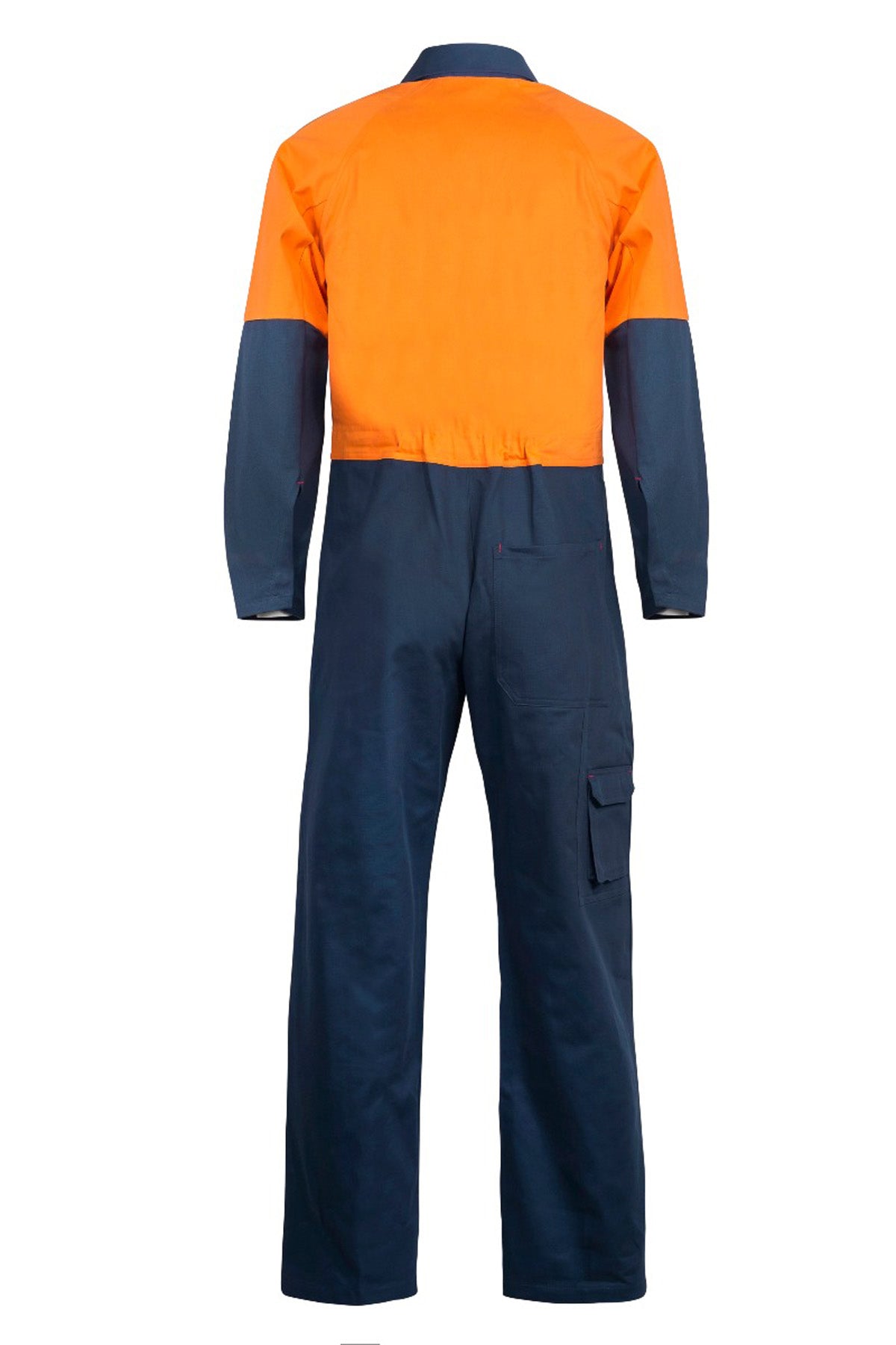 Hi Vis Cotton Drill Coveralls - view