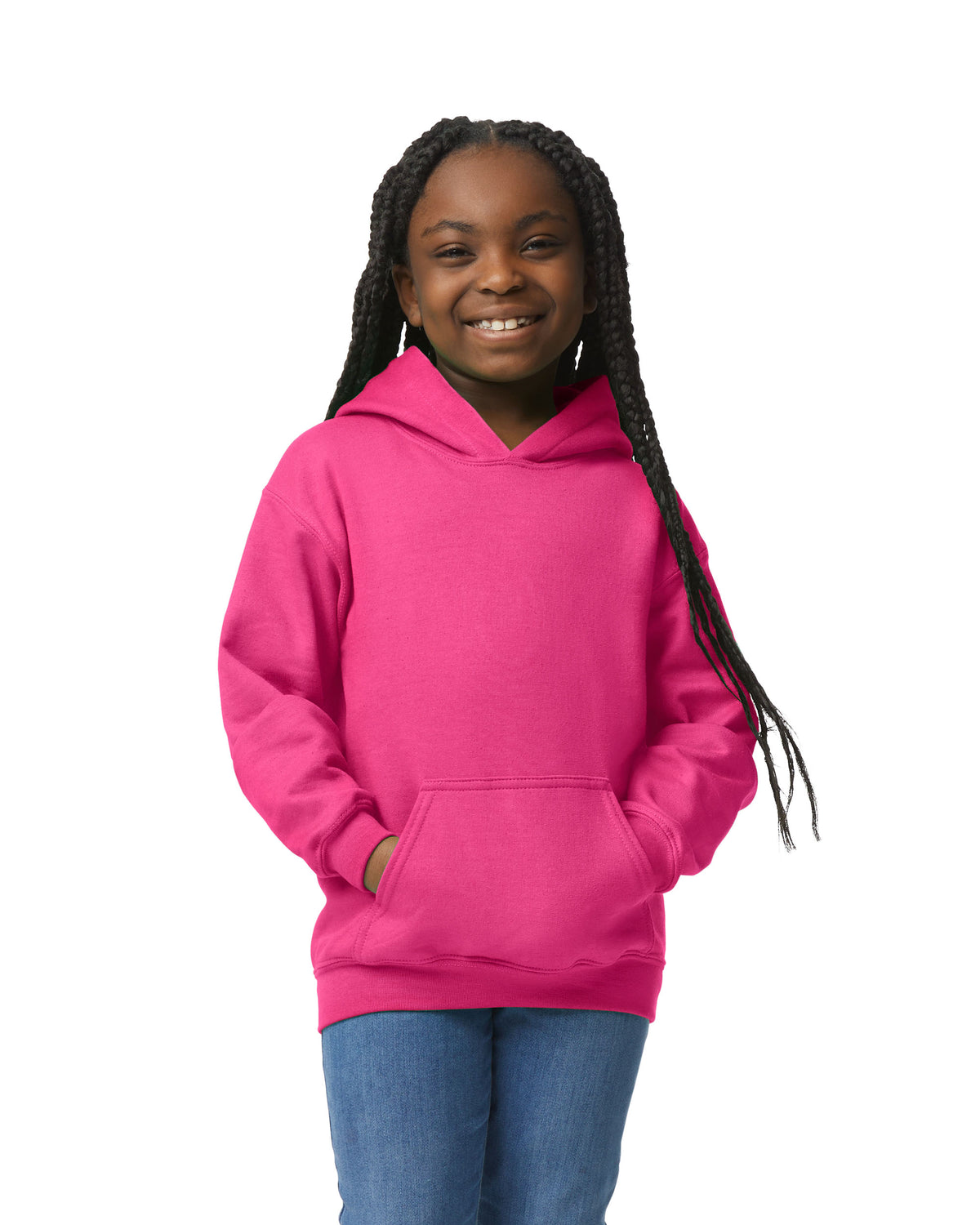 Gildan Heavy Blend 18500B Hoodie - Heliconia