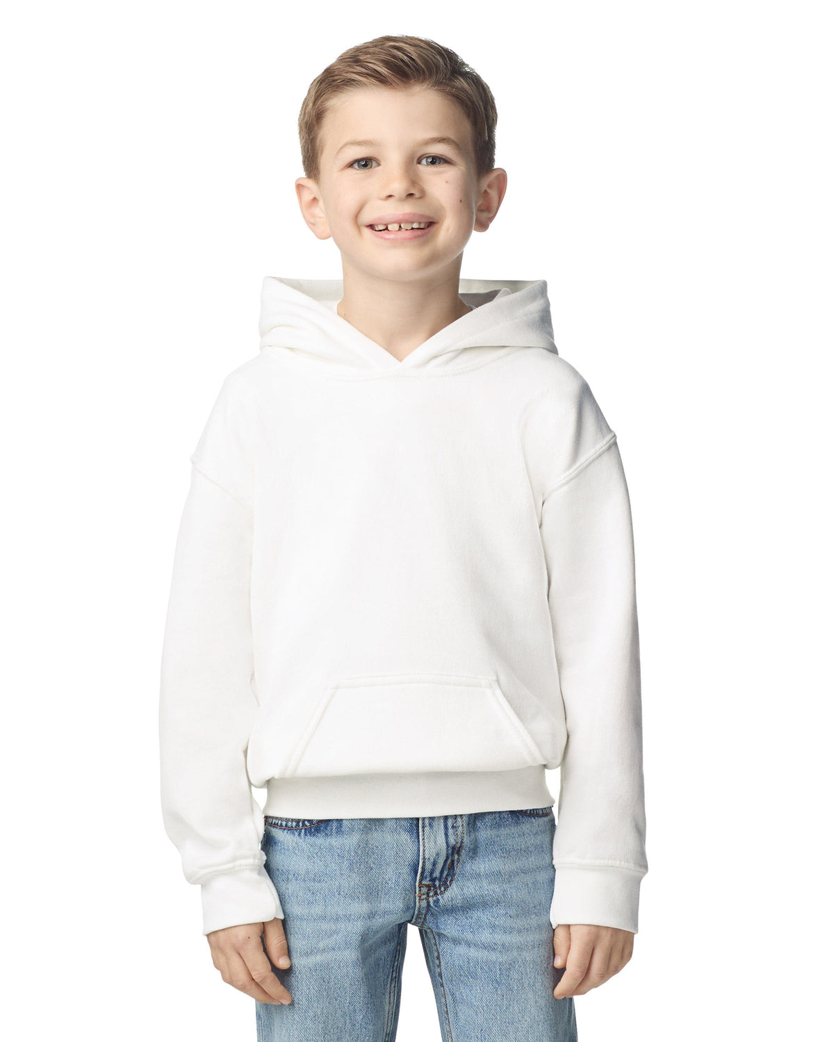 Gildan Heavy Blend 18500B Hoodie - White