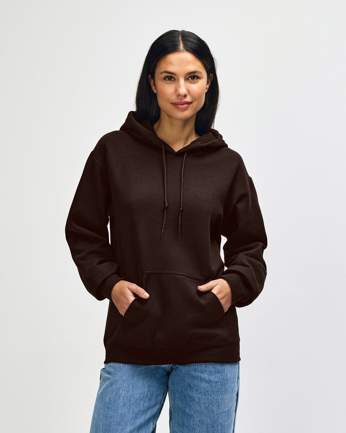 Gildan Heavy Blend 18500 Hoodie - Dark Chocolate