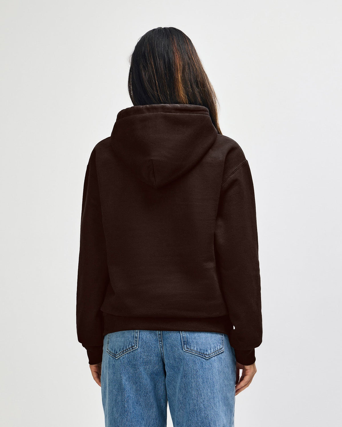 Gildan Heavy Blend 18500 Hoodie - Dark Chocolate - Back