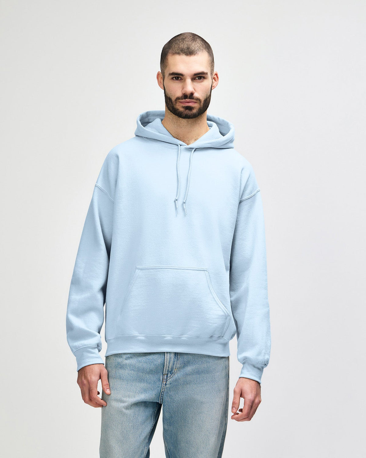 Gildan Heavy Blend 18500 Hoodie - Light Blue