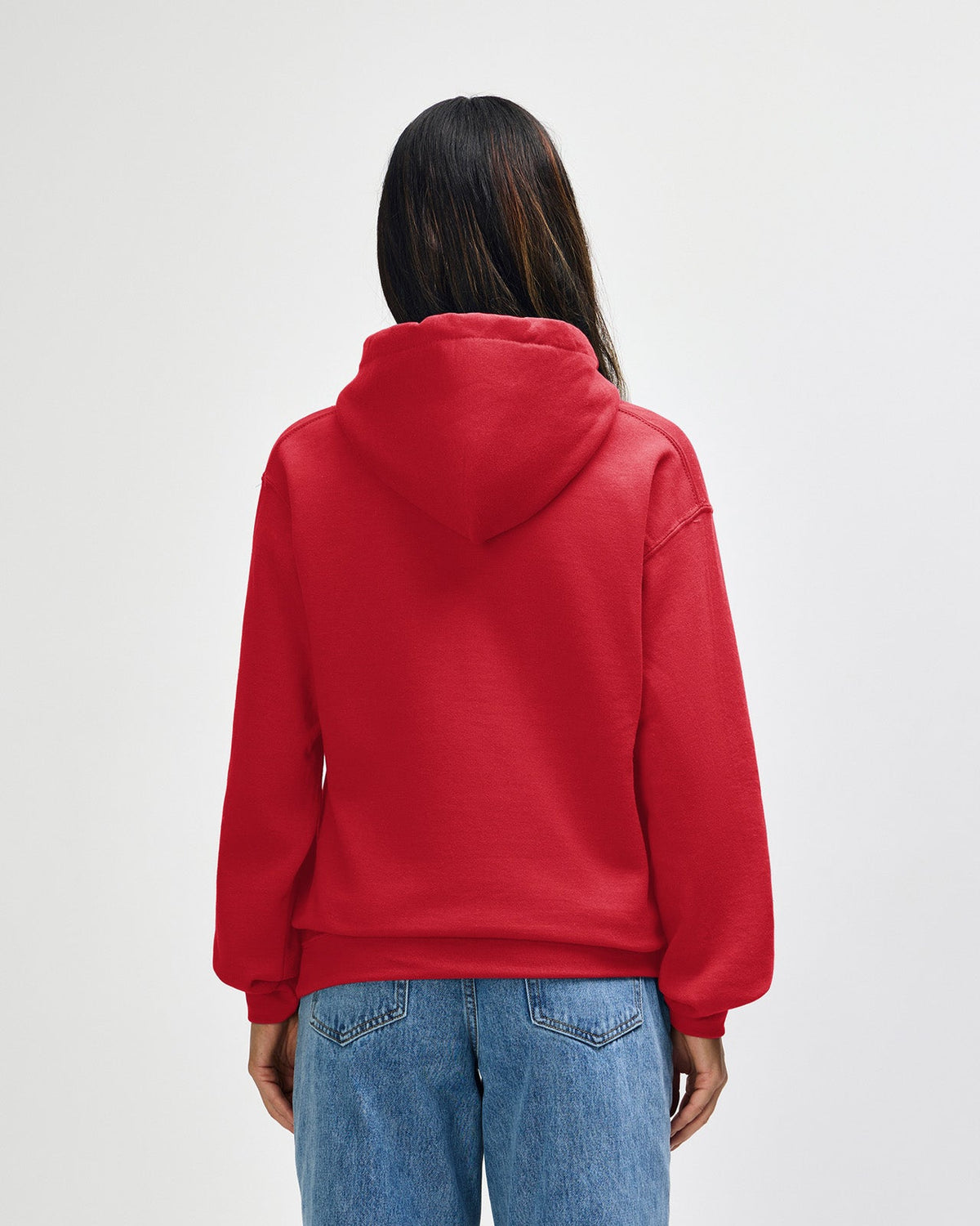 Gildan Heavy Blend 18500 Hoodie - Red - Back