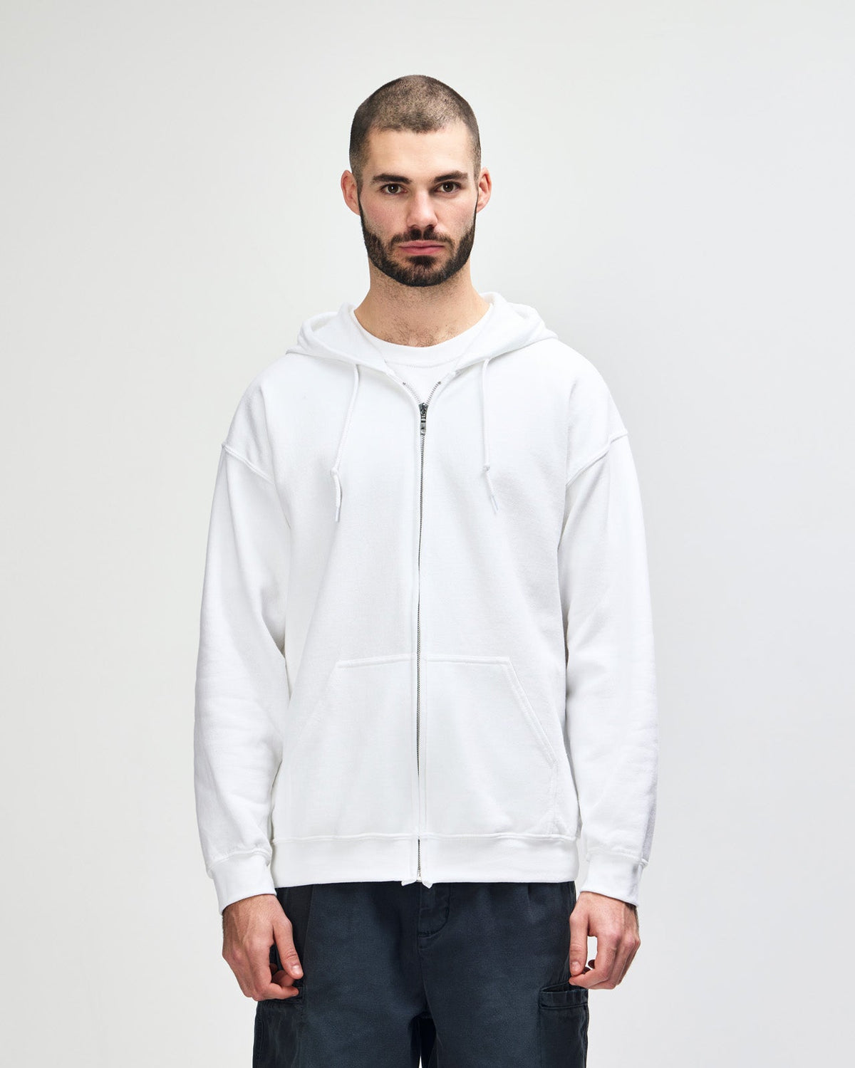 Gildan Heavy Blend 18600 Hoodie - White