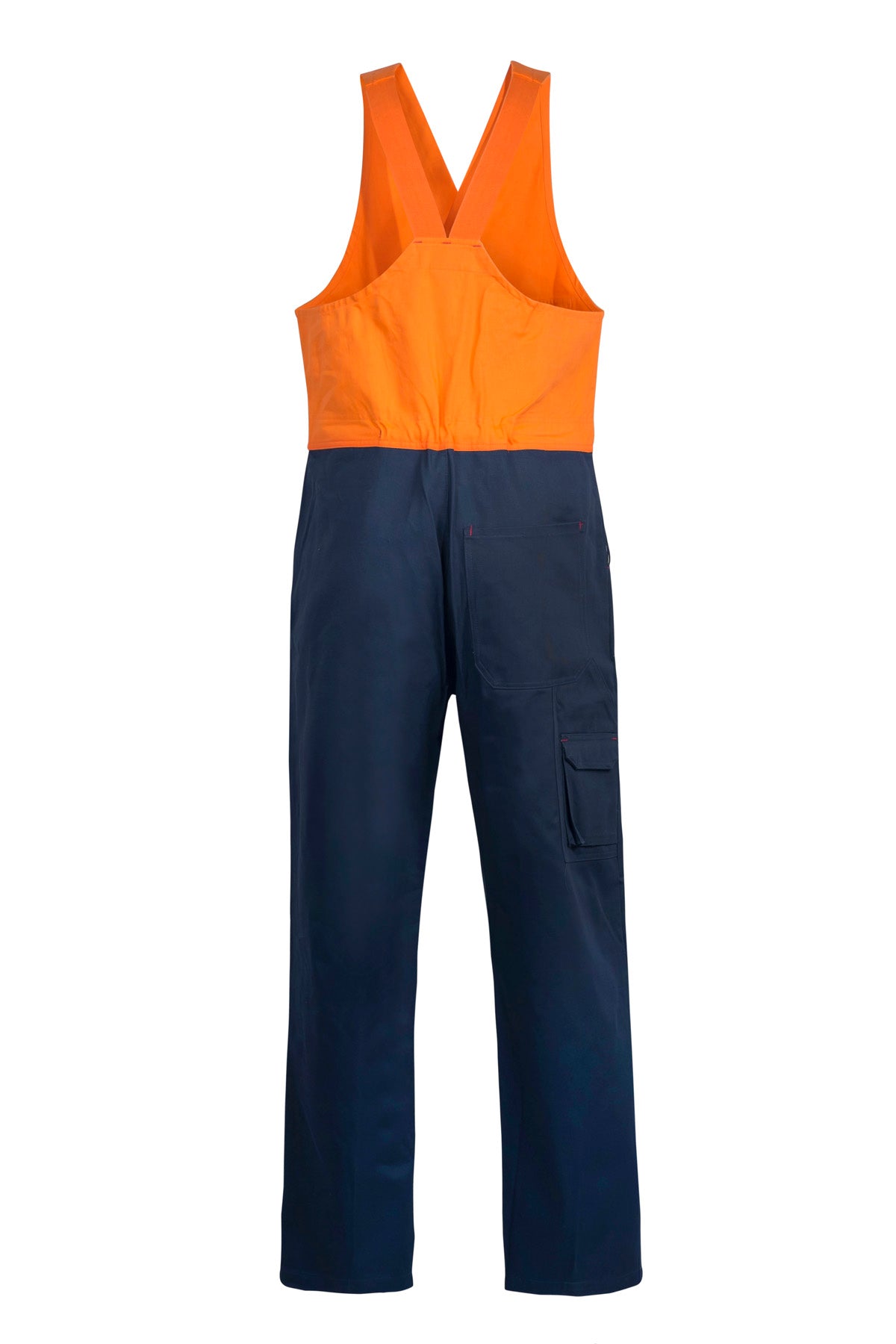 Cotton Drill Roughall With Elastic Straps - view