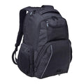 Fortress Laptop Backpack - Black - Front