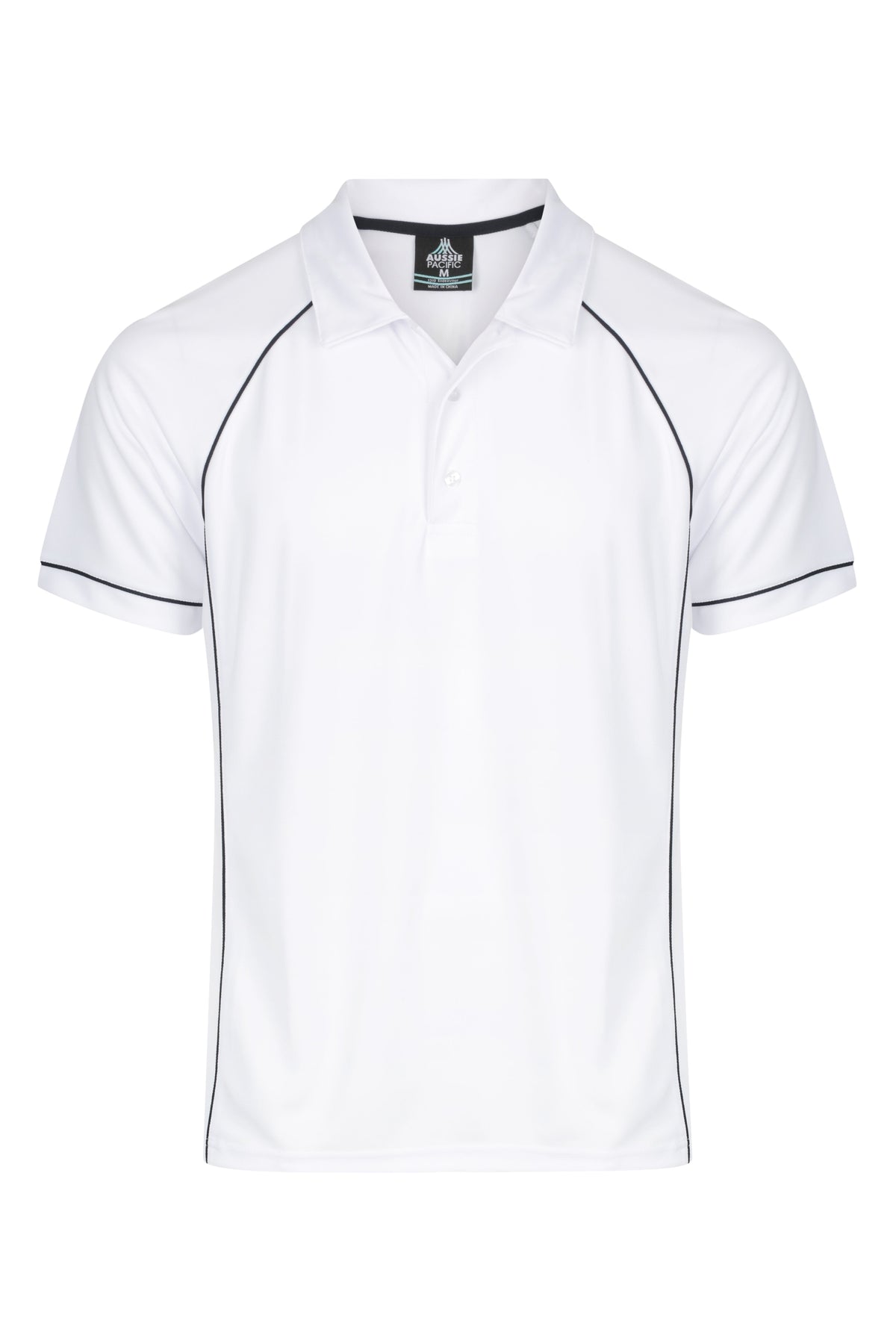 Aussie Pacific Endeavour Men's Polo 1310 - White/Navy