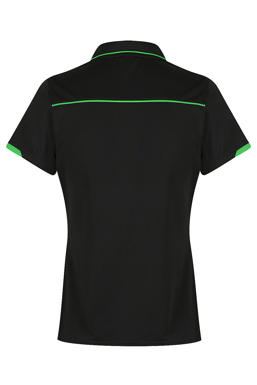 Aussie Pacific Currumbin Ladies Polo 2320 - Black/Kawa Green
