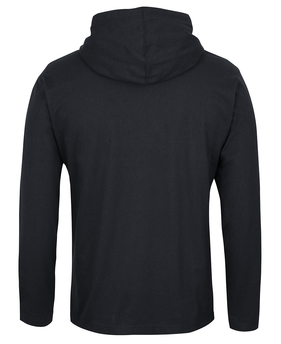 C of C L/S Hooded Tee - Black - Back