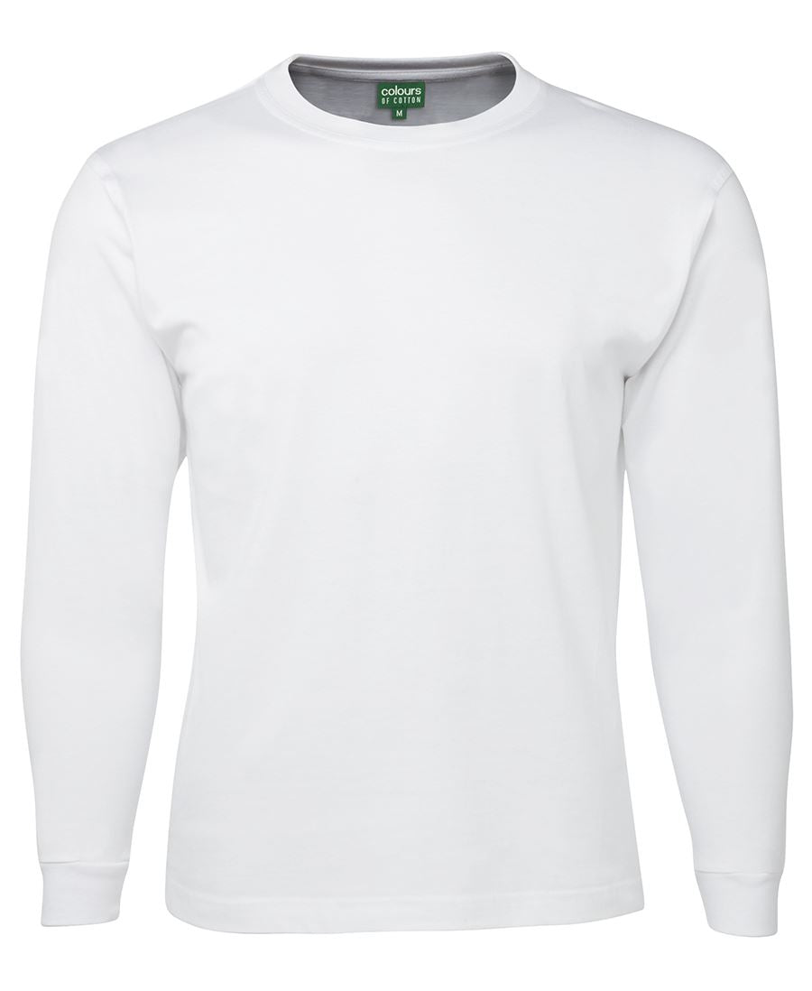 C of C Kids & Adults Long Sleeve Tee - White - Front