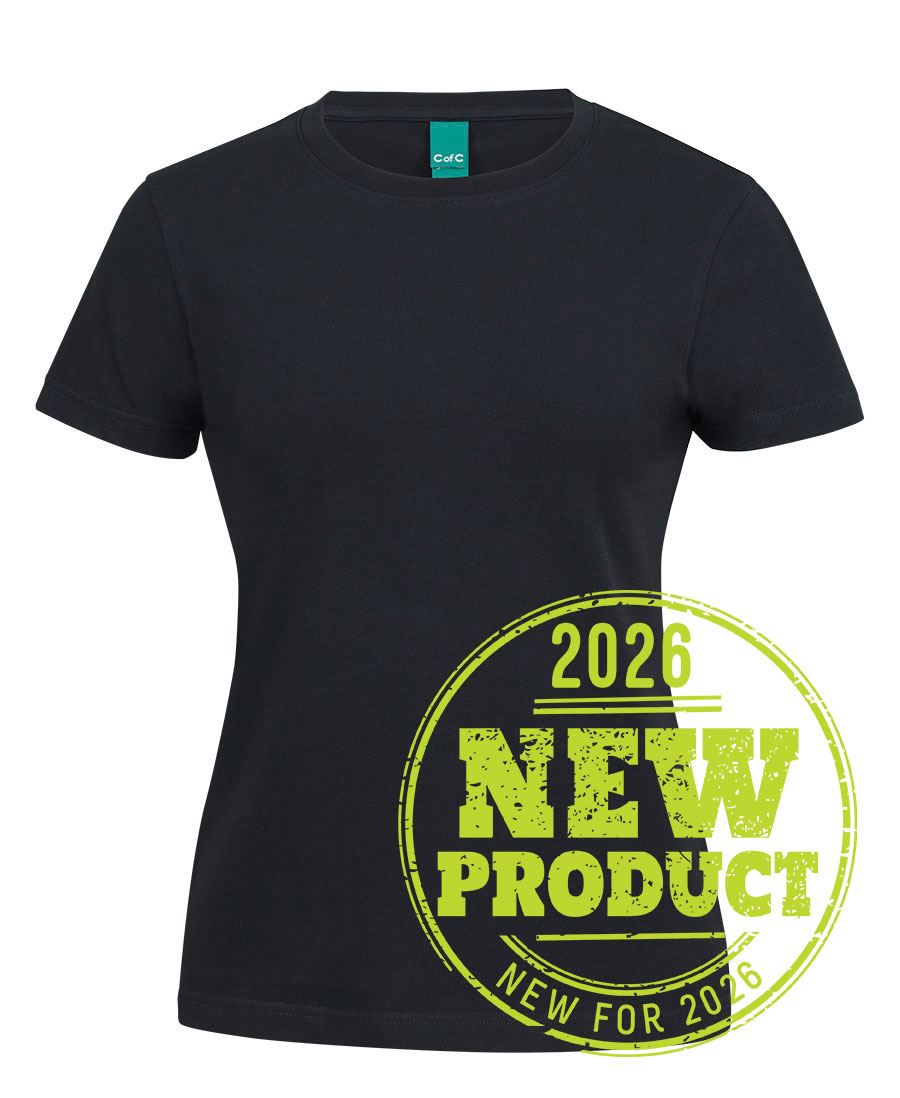Colours of Cotton C of C LADIES COTTON S/S STRETCH TEE 1STS1