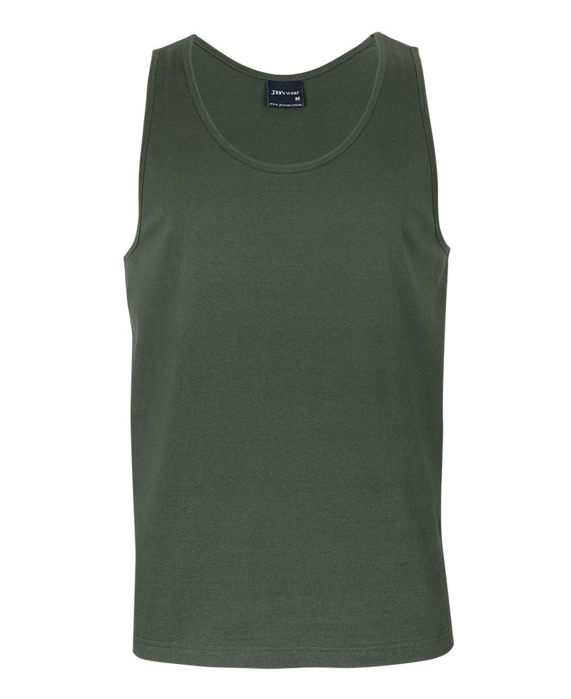 JB's Singlet - Army - Front