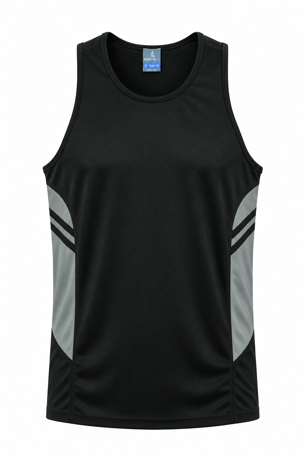 Aussie Pacific Tasman Men's Singlet 1111 - Black/Ashe