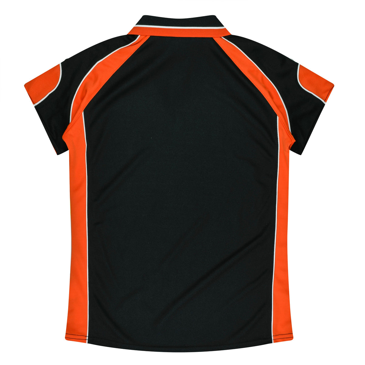 Aussie Pacific Murray Ladies Polo 2300 - Black/Orange